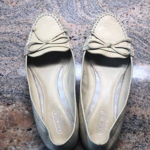 Size 8 coach flats